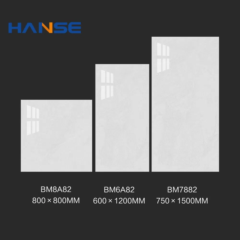 Кислотостойкая снежно-белая плитка для ванной