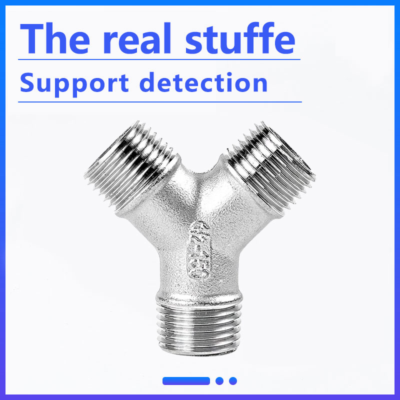 Customizable Production Stainless Steel Pipe Fitting Y Tee