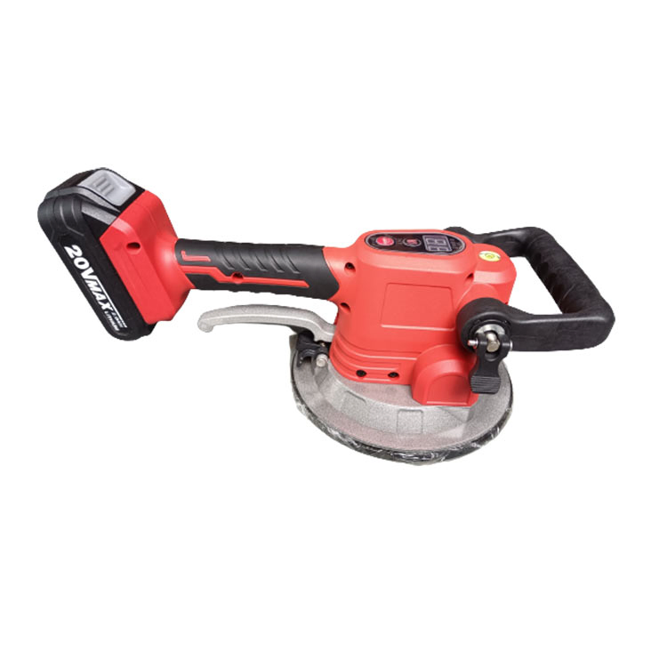 20V Battery Powered Tile Vibration Machine 190mm Handheld Tile Tools for Installation