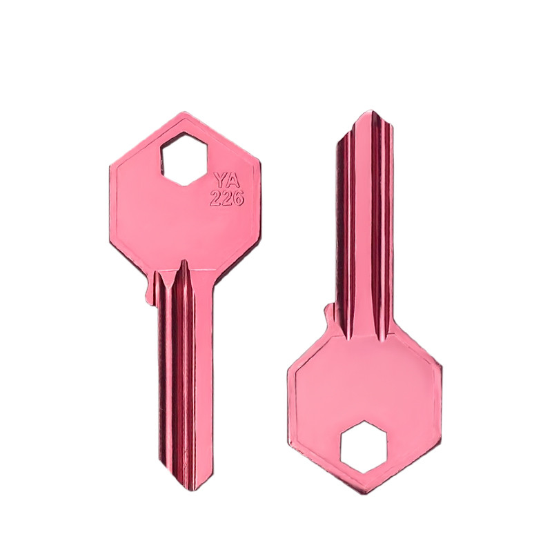 Bright Red Key Blanks for Universal Lock Compatibility