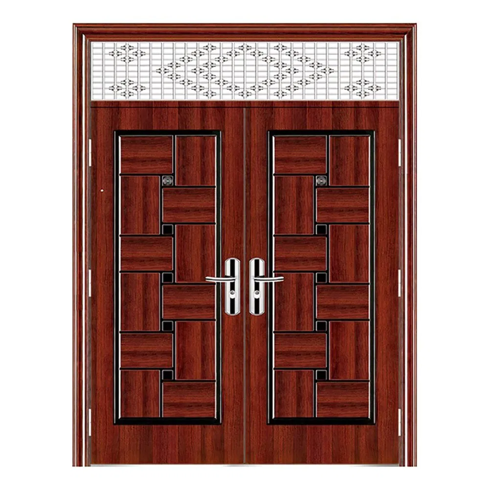 Steel Security Main Entrance Door Apartment Exterior Door