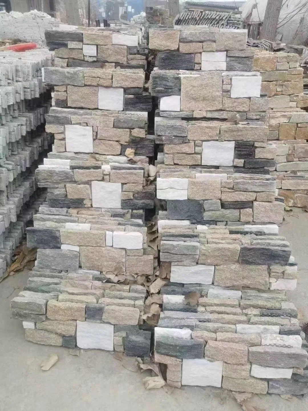 Natural Wall Stone, Cladding, Fascade, Culture Stone, Slate for Outdoor