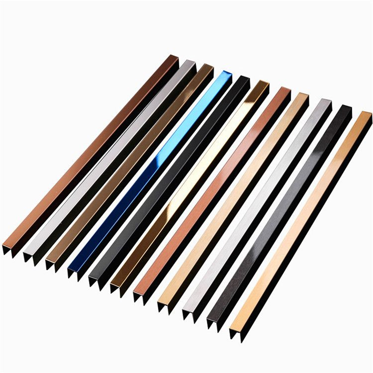 10*20*10mm Wall Corner Protectionstainless Steel U-Shaped Tile Strip Trim