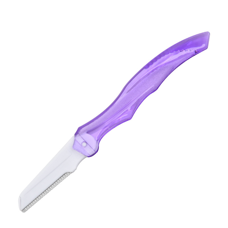 Stainless Steel Blade Eyebrow Scraper Safety Eyebrow Trimmer