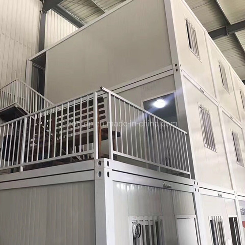 Wholesale 40 Feet 2 Storey Apartment Building Prefab Shipping Container House Homes