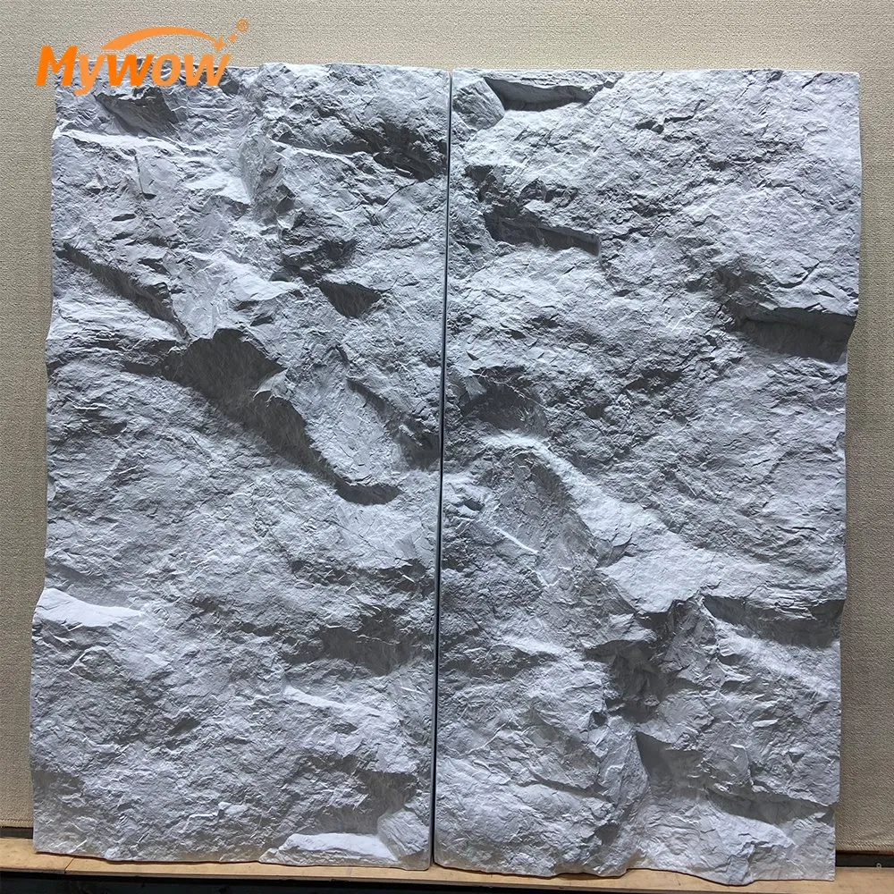 Outdoor and Indoor Faux Stone Wall Panel PU Wall Panel
