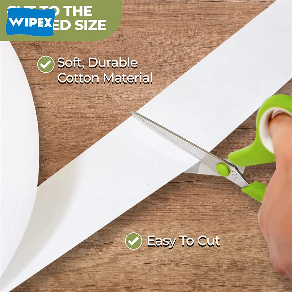 Wipex Biodegradable Disposable Nonwoven Wax Strips Depilatory Rolls Body Facial Hair Removal Beauty Salon Wax Strips