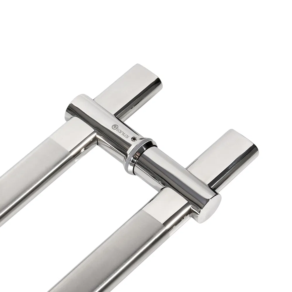 Manufacture Stainless Steel Swing Glass Door Hardware Back to Back Entrance Ladder Pull Handles