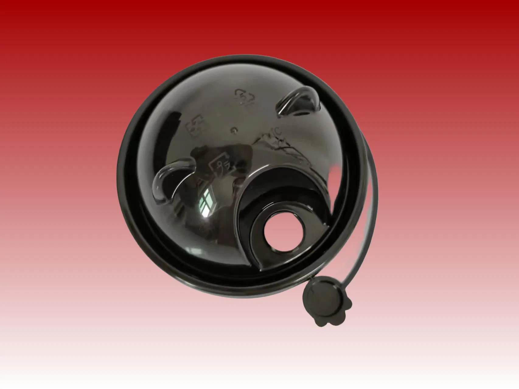 Transparent Custom PP Cup Lid Flat /Dome Cup Cover for Disposable Cups