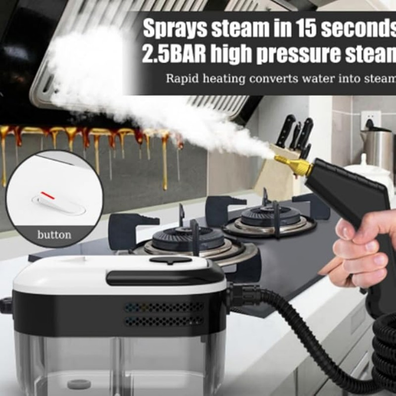New Cleaning Equipment Professional Portable Handheld High Pressure Steam Vacuum Cleaner