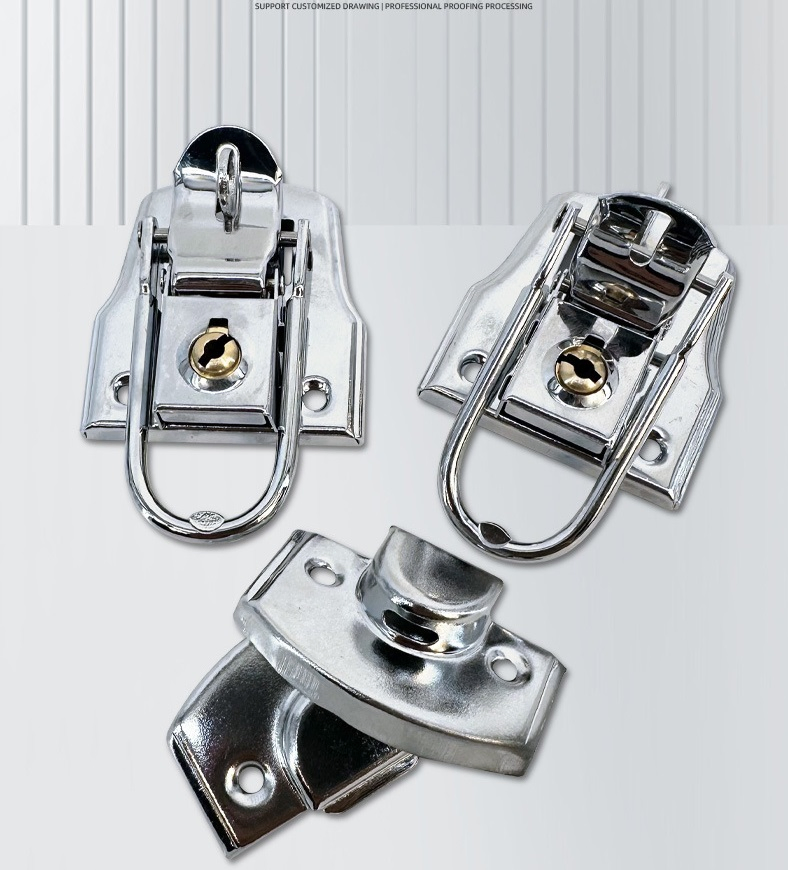 Key Lock Copper Core Luggage Hardware Lock Airline Case Hardware Hanging Buckle Toolbox Lock