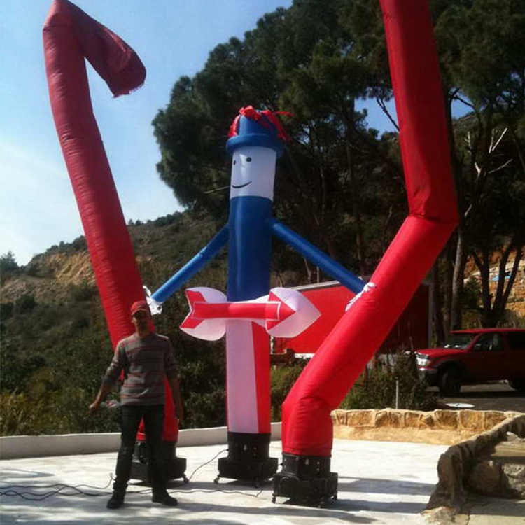 5m Height Single Leg Advertising Inflatable Air Dancer