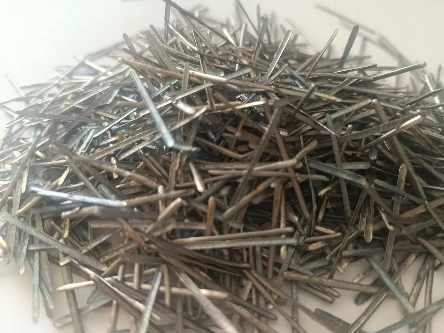 Refractory Steel Fiber Copper Coated Twiste Steel Fibers Concrete Reinforcement Uhpc Me446 Steel Fibers