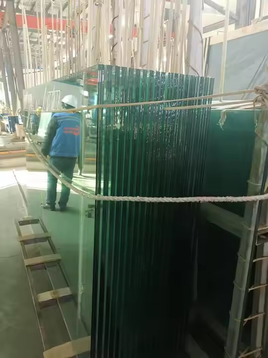 Safety Laminated Glass Price 6.38mm 8.38mm 10.38mm 12.38mm PVB Colored Clear Laminated Glass