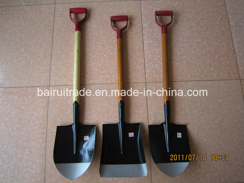 S501 Spade/Shovel with Wooden Handle