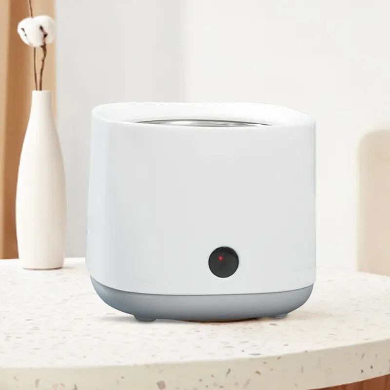 2023 New Luxsmile OEM Mini Dental Sonic Machine Portable Stainless Tank Jewelry Glasses Household Denture Ultrasonic Cleaner