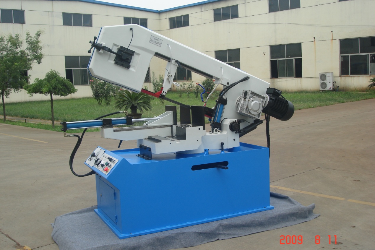 Ленточная пила по металлу гидравлическая для труб BS-460G