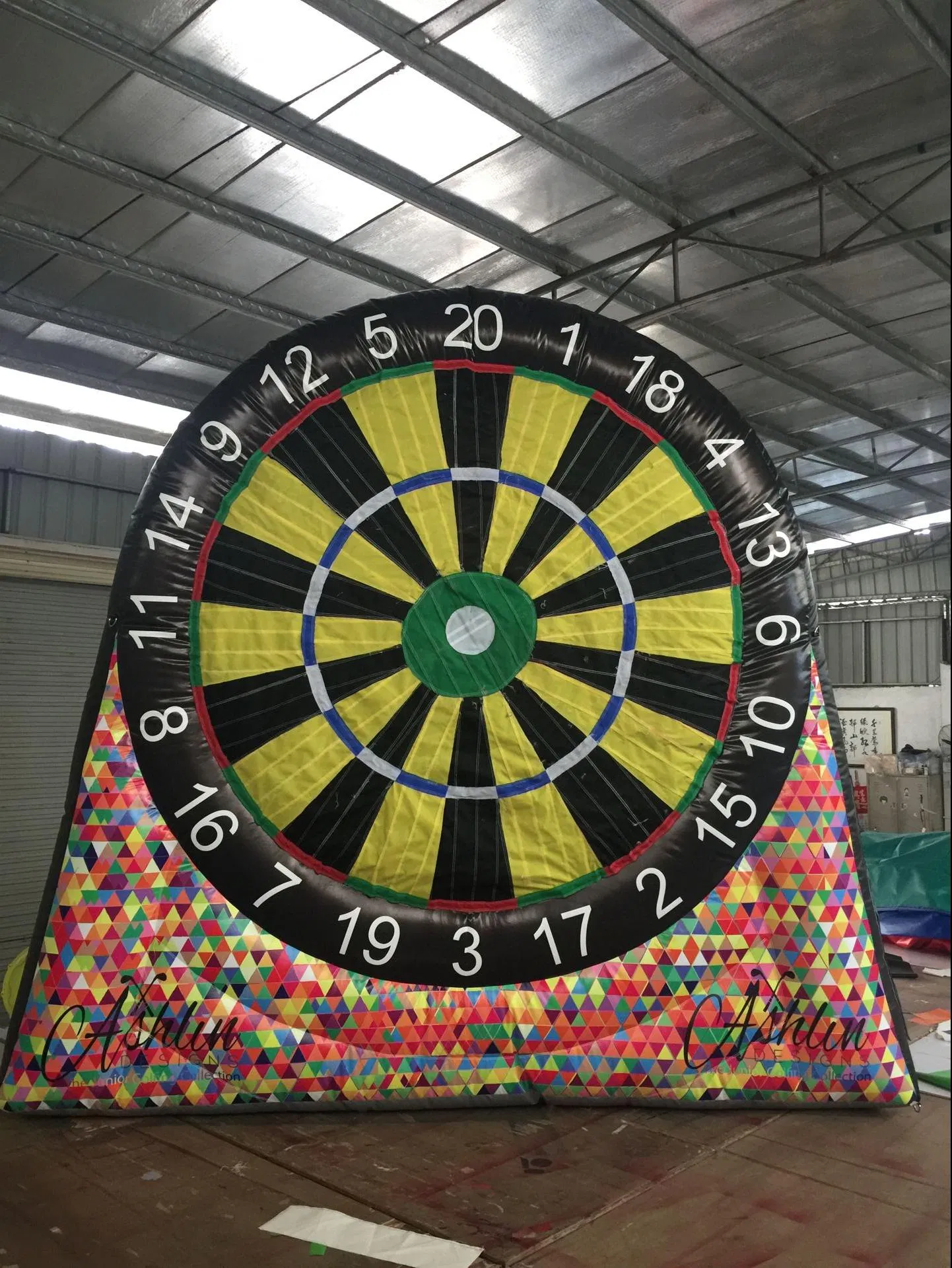 Boyi Inflatable Football Dart Inflatable Shooting Dart