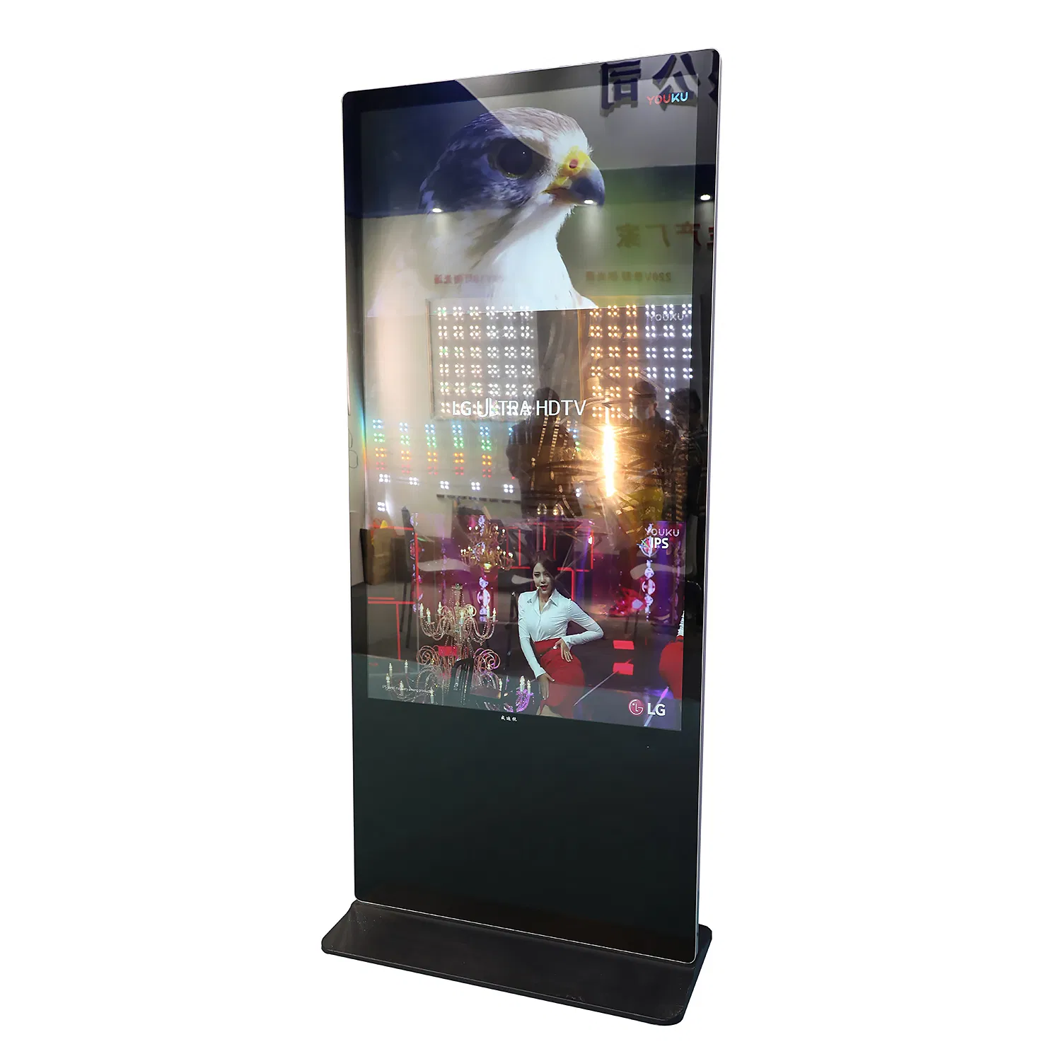 Рекламный киоск 64 дюйма 4K с сенсорным экраном