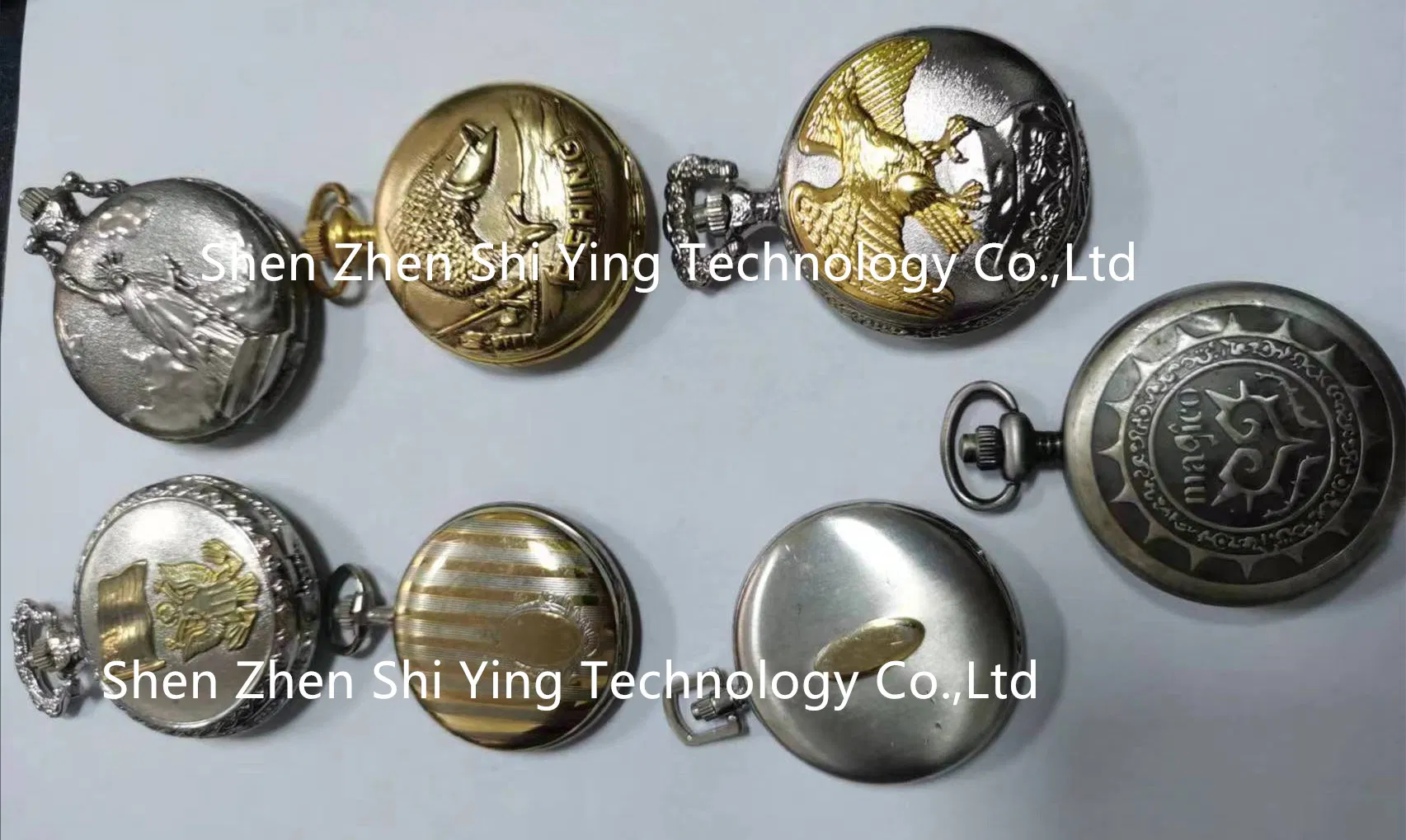 Custom Made Pocket Watch Stainless Steel Pocket Watches for Men Lady