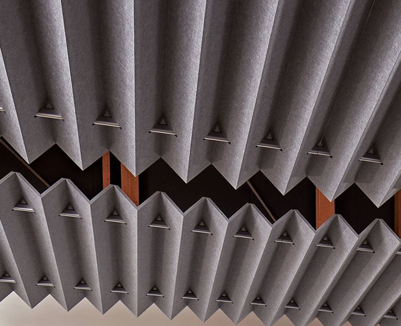 High Density Dust-Proof Acoustic Polyester Acoustic Panel Felt Sound Absorbing Ceiling Acoustic Panels