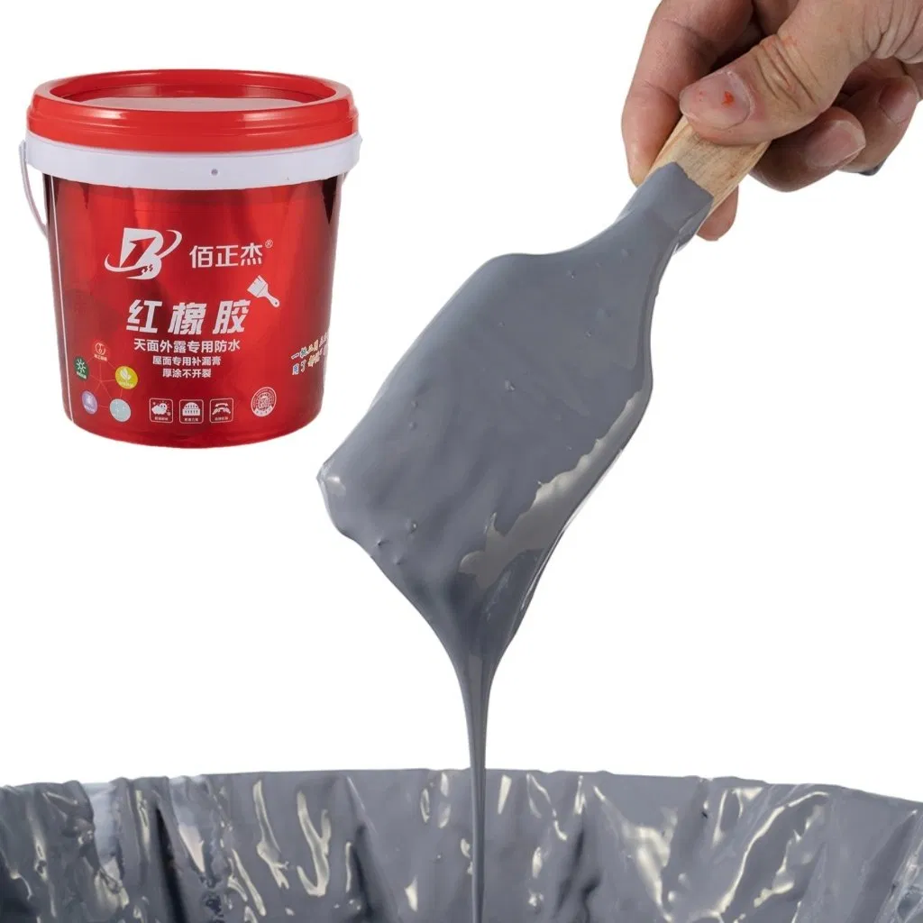 Simply Construct for Indoor or Outdoor Red Rubber Waterproof Coating