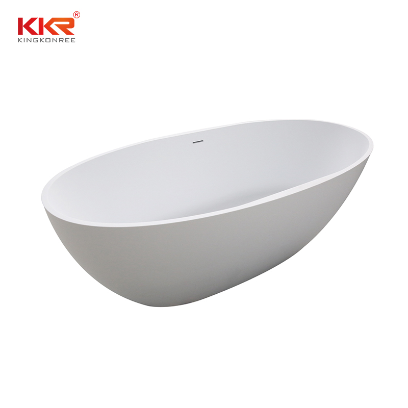 Угловая ванна из искусственного камня