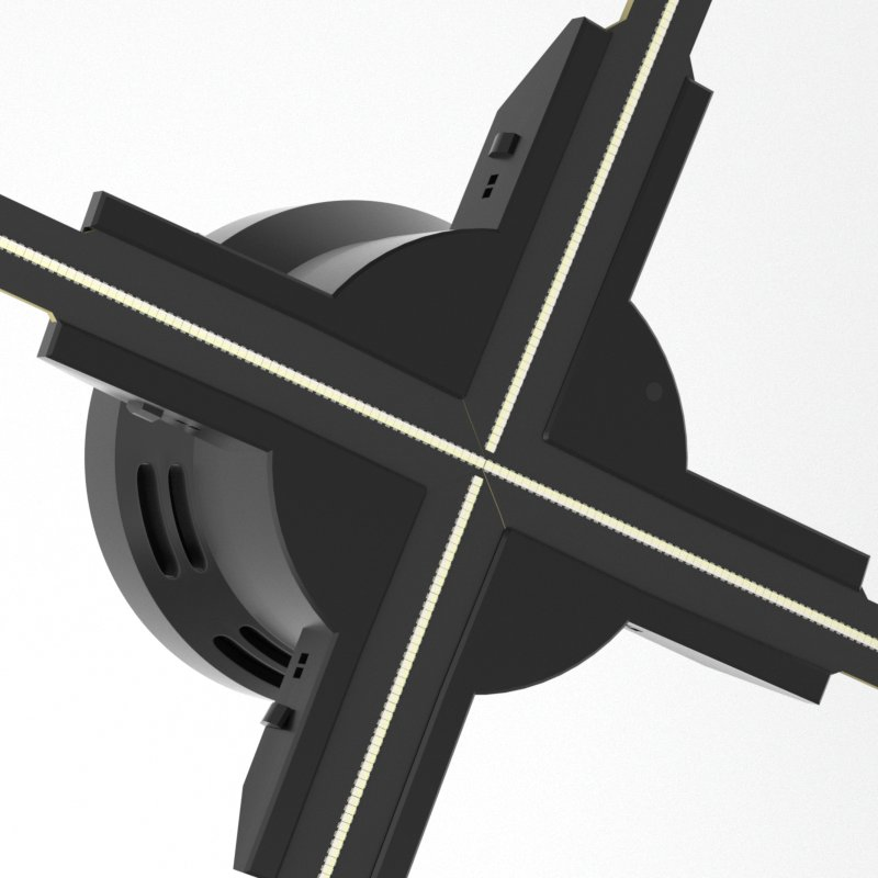 Immersive 3D Hologram Fan: Large-Scale Visuals for Professional Use