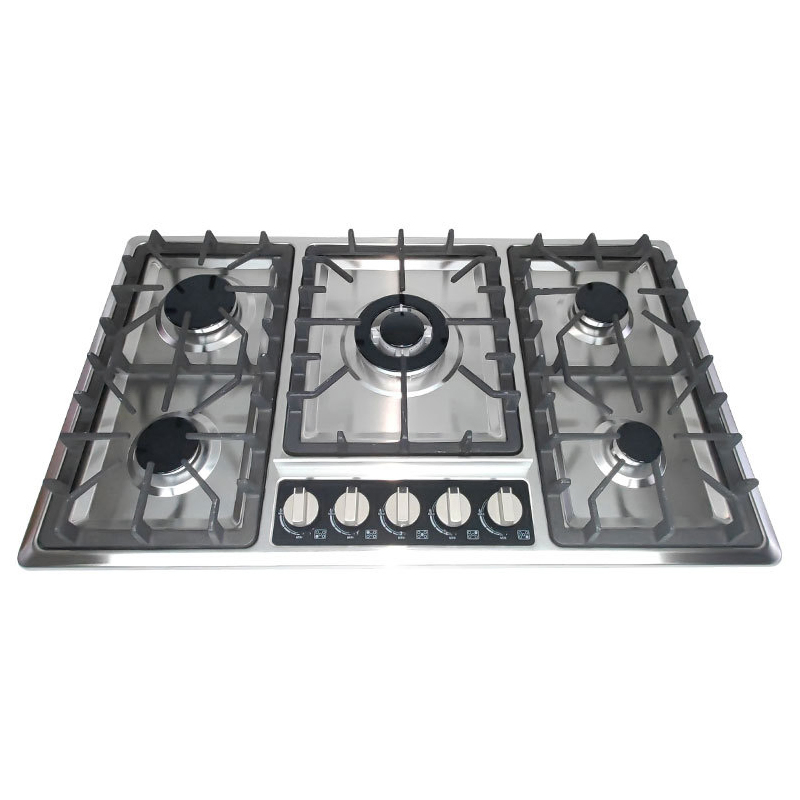 Kitchen Built-in Cooking Gas Burner Stove Stainless Steel 4 Burners Gas Stove
