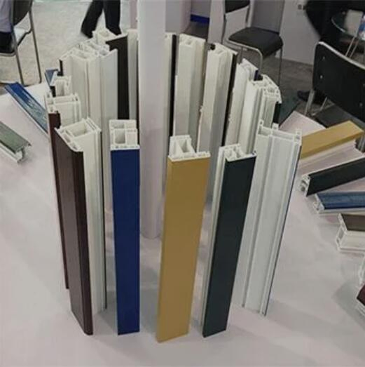 Interior Double Leaf U PVC Sliding Window with Corss Bar Decoration