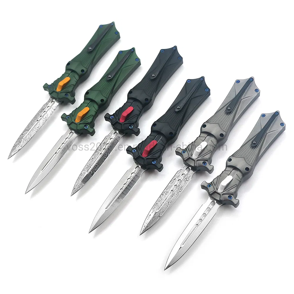 8.5"Otf Mermaid Knives Swedish Powdered Damascus Steel