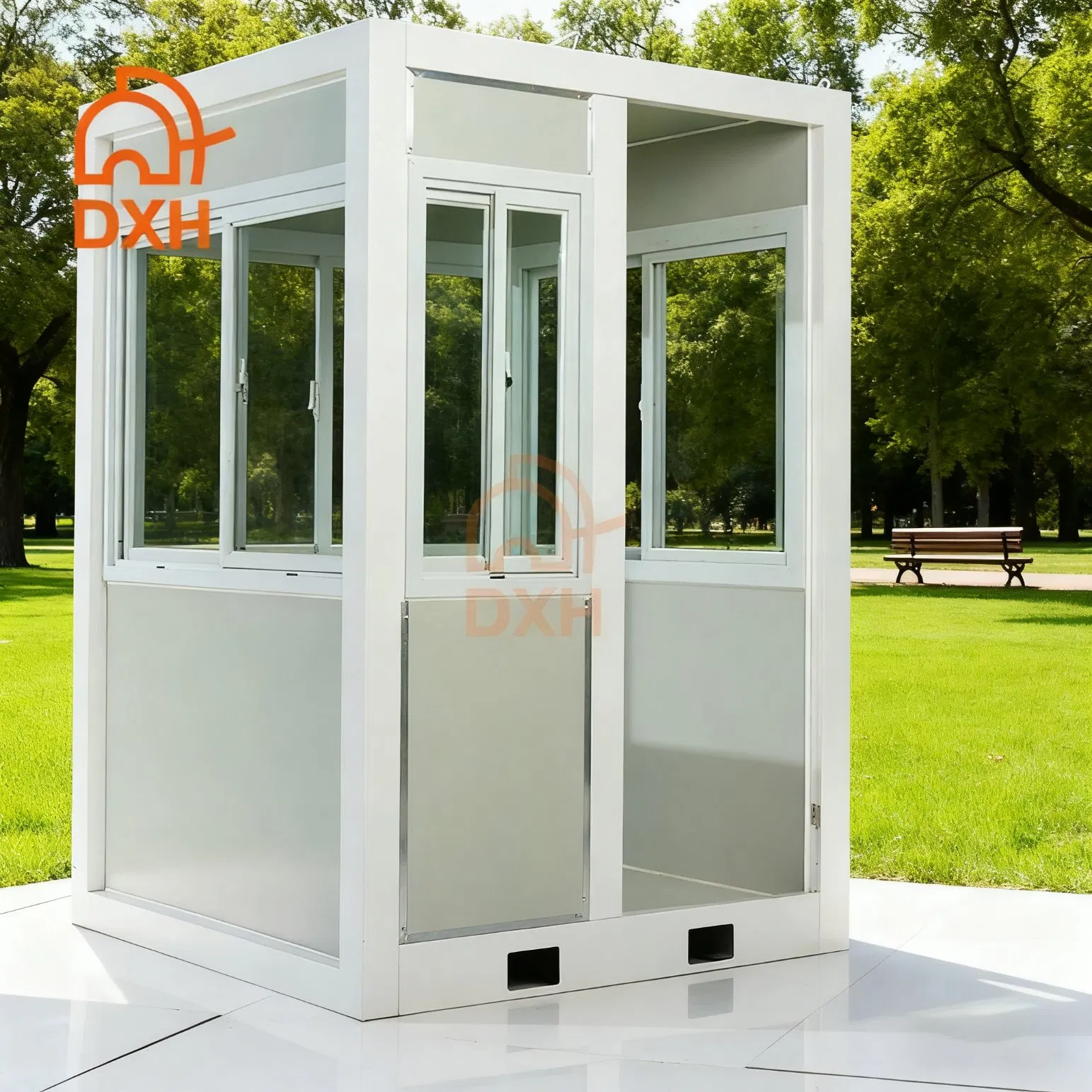 Parking Lot Toll Booth Community Police Box Urban Management Law Enforcement Booth Prefabricated Guard Container House Home