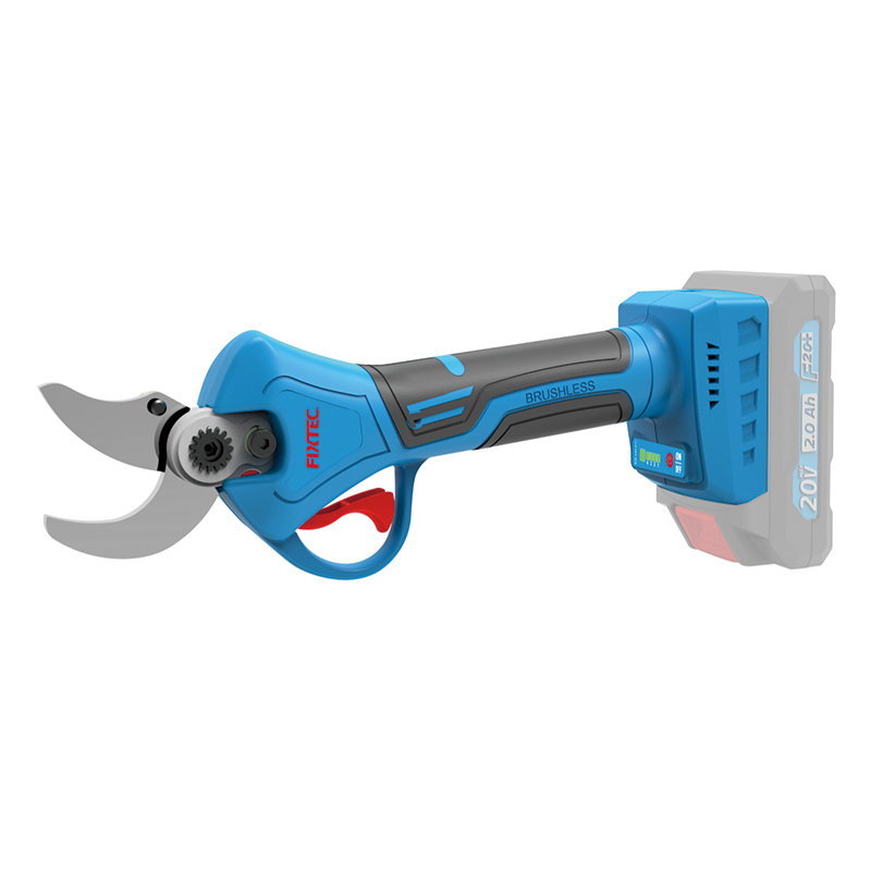 Fixtec Professional 20V Cordless Brushless Pruning Shears Electric Secateurs 40mm Electric Pruner Branch Cutter
