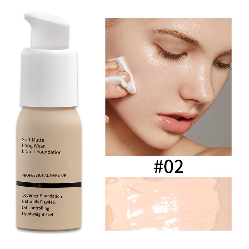 Oil Control Translucent Facefoundation Liquid Foundation Foundation Cream Long Lasting Concealer Cosmetics