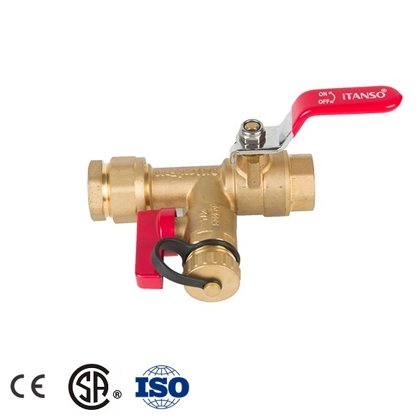 Hpsf01, Tankless Water Heater Valve Kits with Pressure Relief Valve