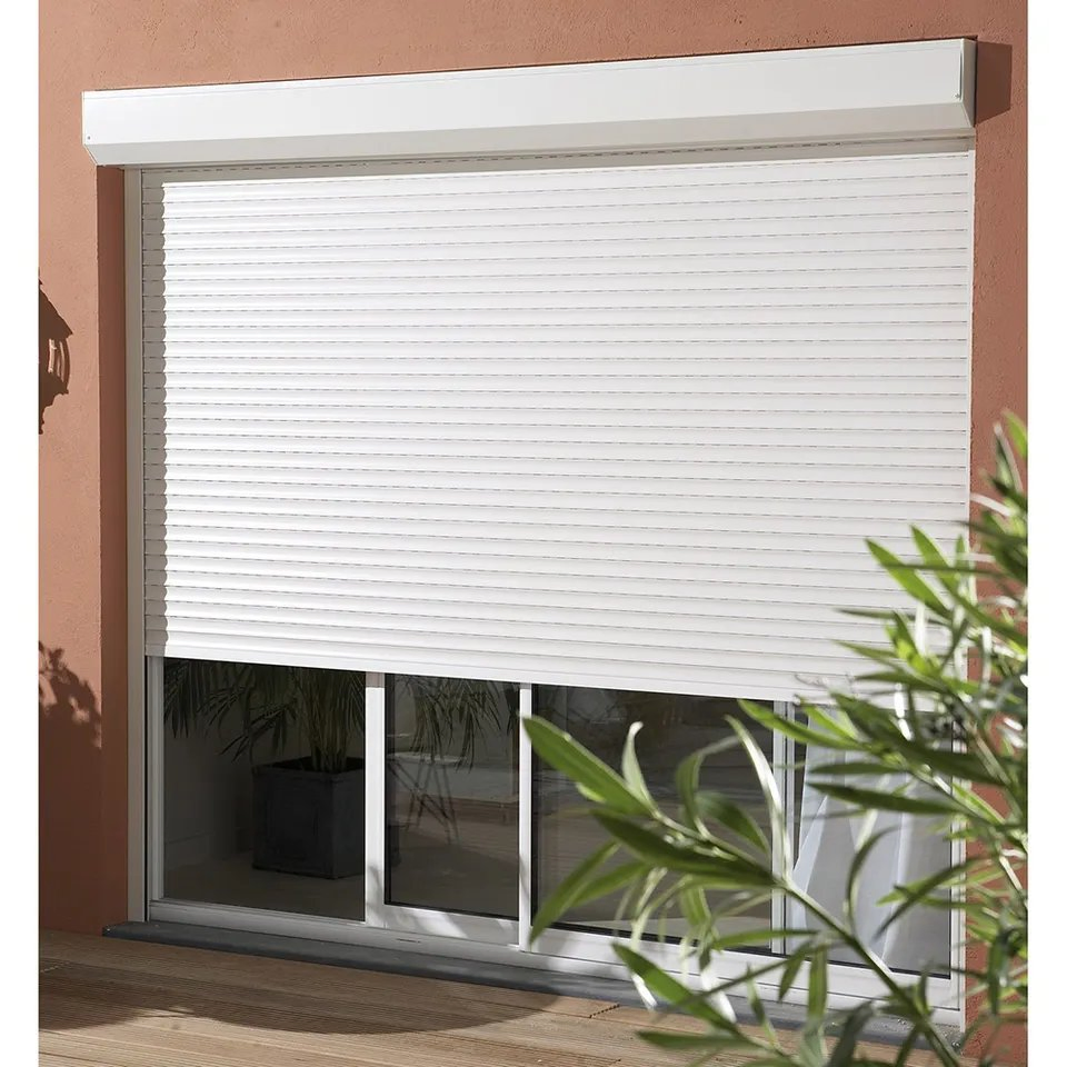 Foshan Motorized Aluminum Roller Shutter Customized Rolling up Window Shutters