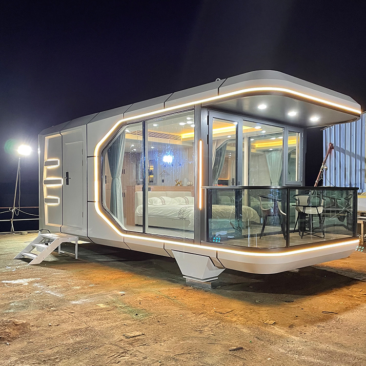 Tiny House Prefab Modern/ Container Houses Ready to Living/Prefab Houses Modern Trailer Houses