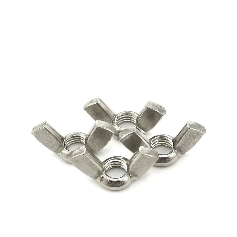 DIN315 Stainless Steel A2 A4 Wing Nuts M2 M2.5 M4 M6 M8