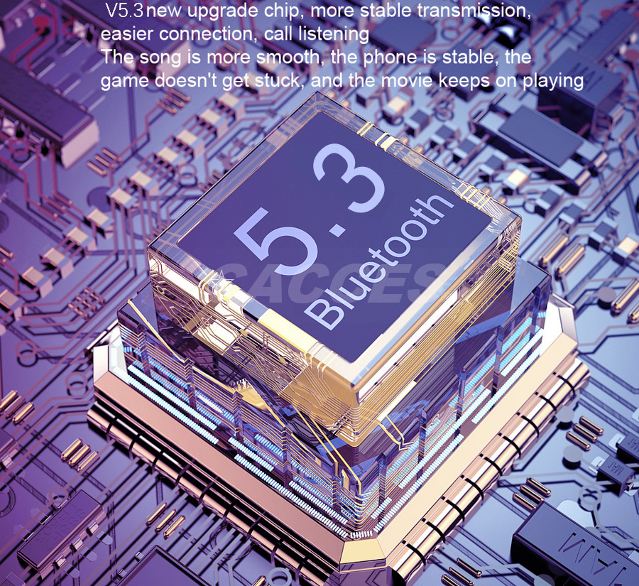 Беспроводные наушники True Wireless с кейсом 1200mAh