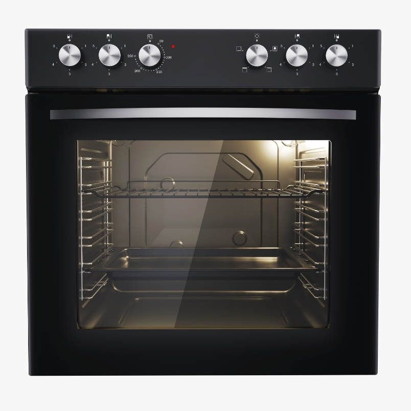 One Set of Built-in Electric Stove and 4-Zones Ceramic Hob