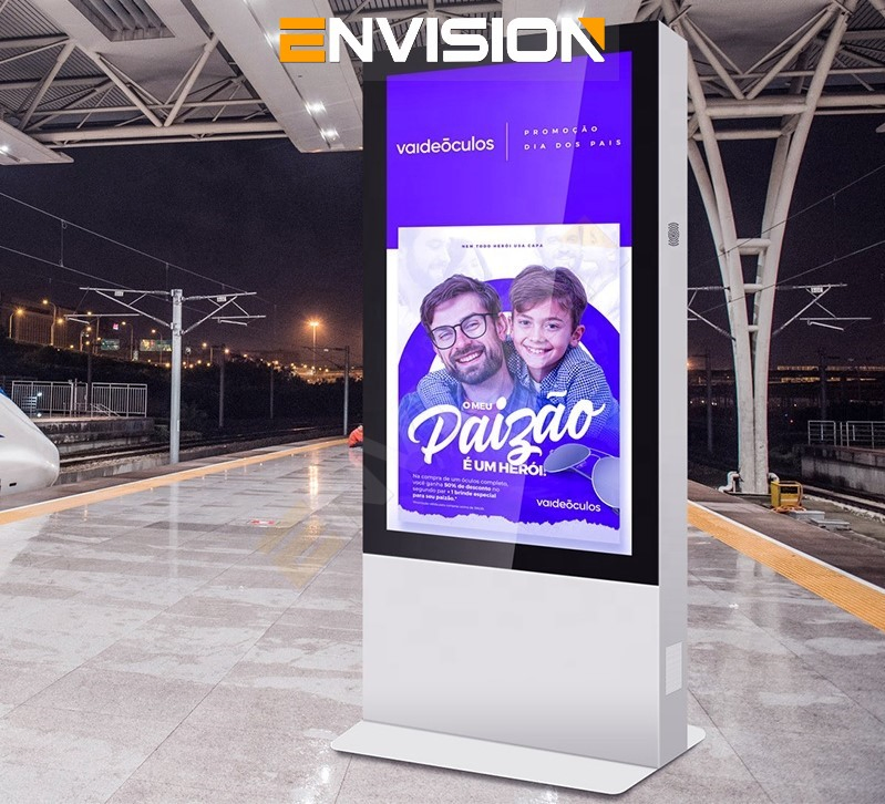 Водонепроницаемый уличный рекламный экран 49-110 дюймов