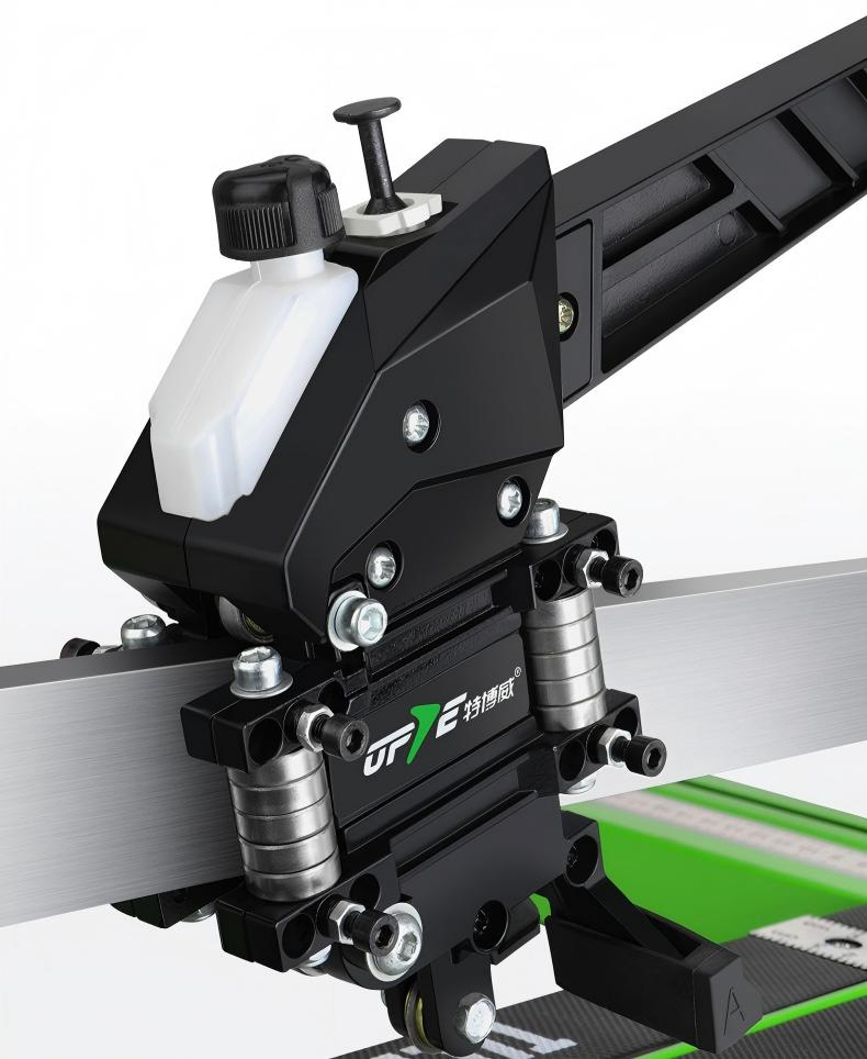 1200mm/800mm Manual Tile Cutter Adjustable Guide Upgraded Triangular Backstop Triangular Tile Cutting Secure Fixation