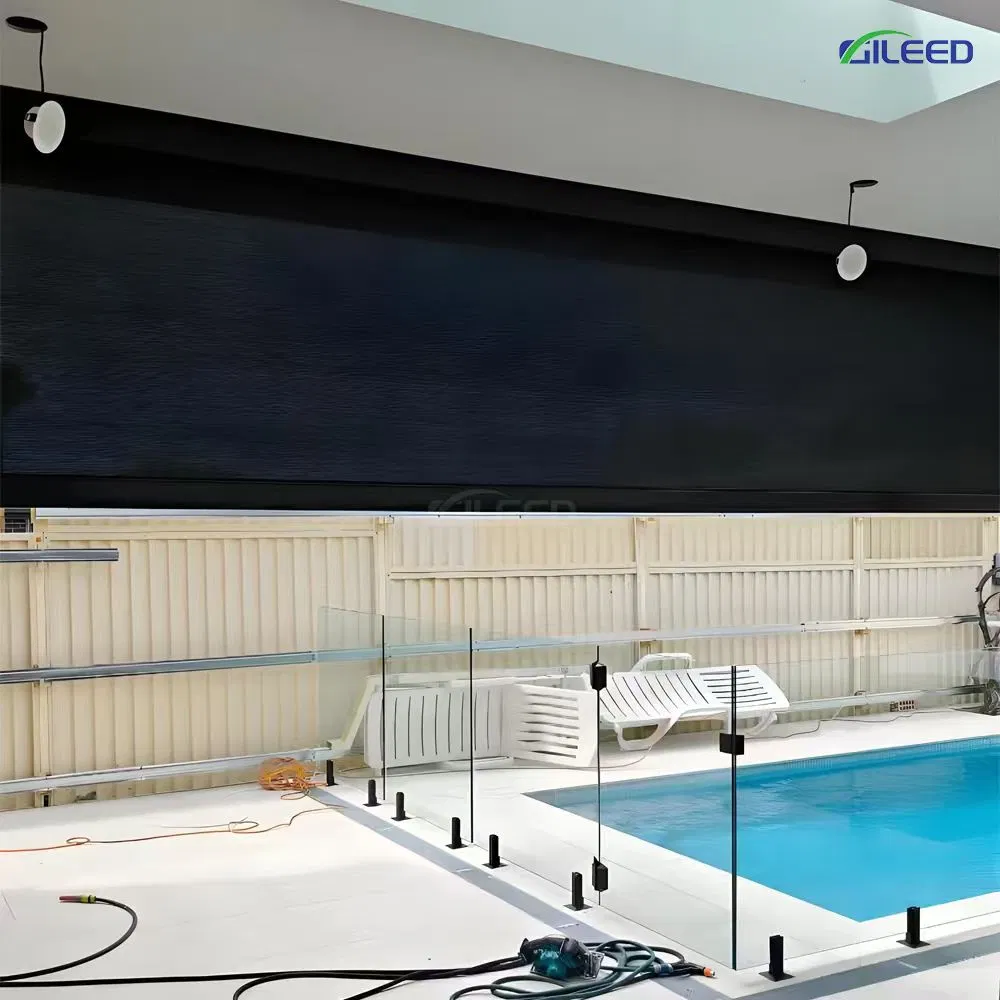 Electric Motorized Aluminum Roller Shutter Window Storm Security Typhoon Resist