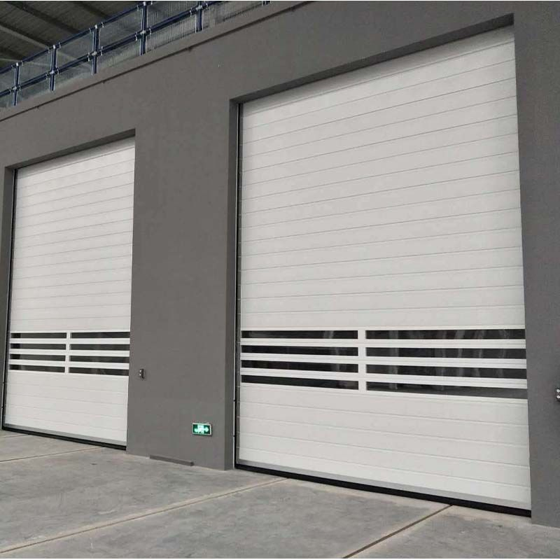 Industrial Aluminium Rollup Door Durable Warehouse Daily Automatic Rolling Door