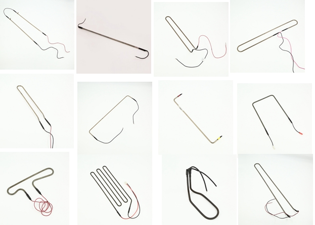 High Insulation Resitance Tubular Heater Heating for Refrigerator Defrosting