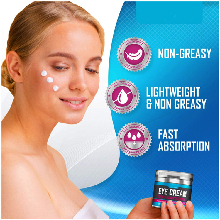 Collagen Best Skin Anti Aging Wrinkles Organic Private Label Eye Cream for Women