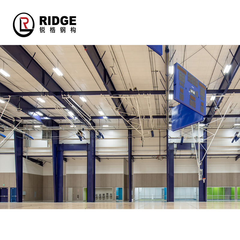 Estrucutra Metalica Prefabricated Steel Structure Clear Span Football Stadium Building