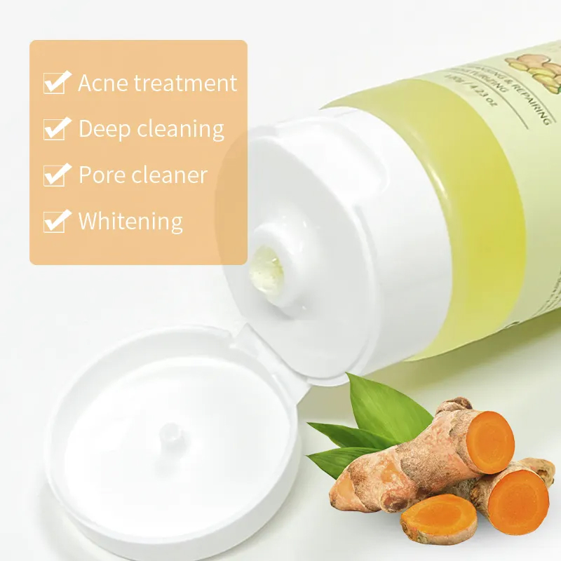 Di Tong OEM ODM Deep Skincare Turmeric Facial Cleanser
