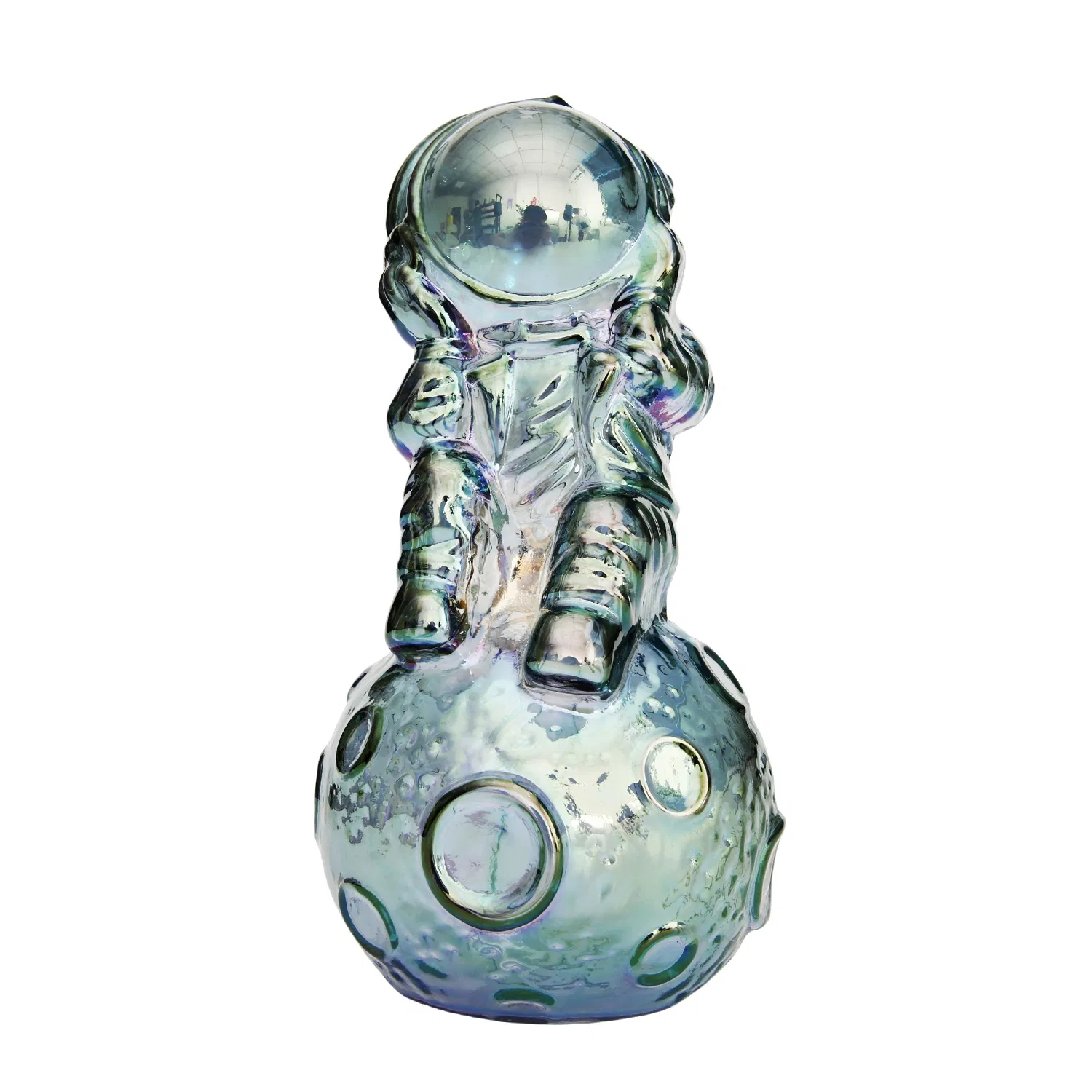 High Temperature Creative Plating Color Bottle Neck and Bottom Glass Hookah Price Concessions Transparent Glass Hookah