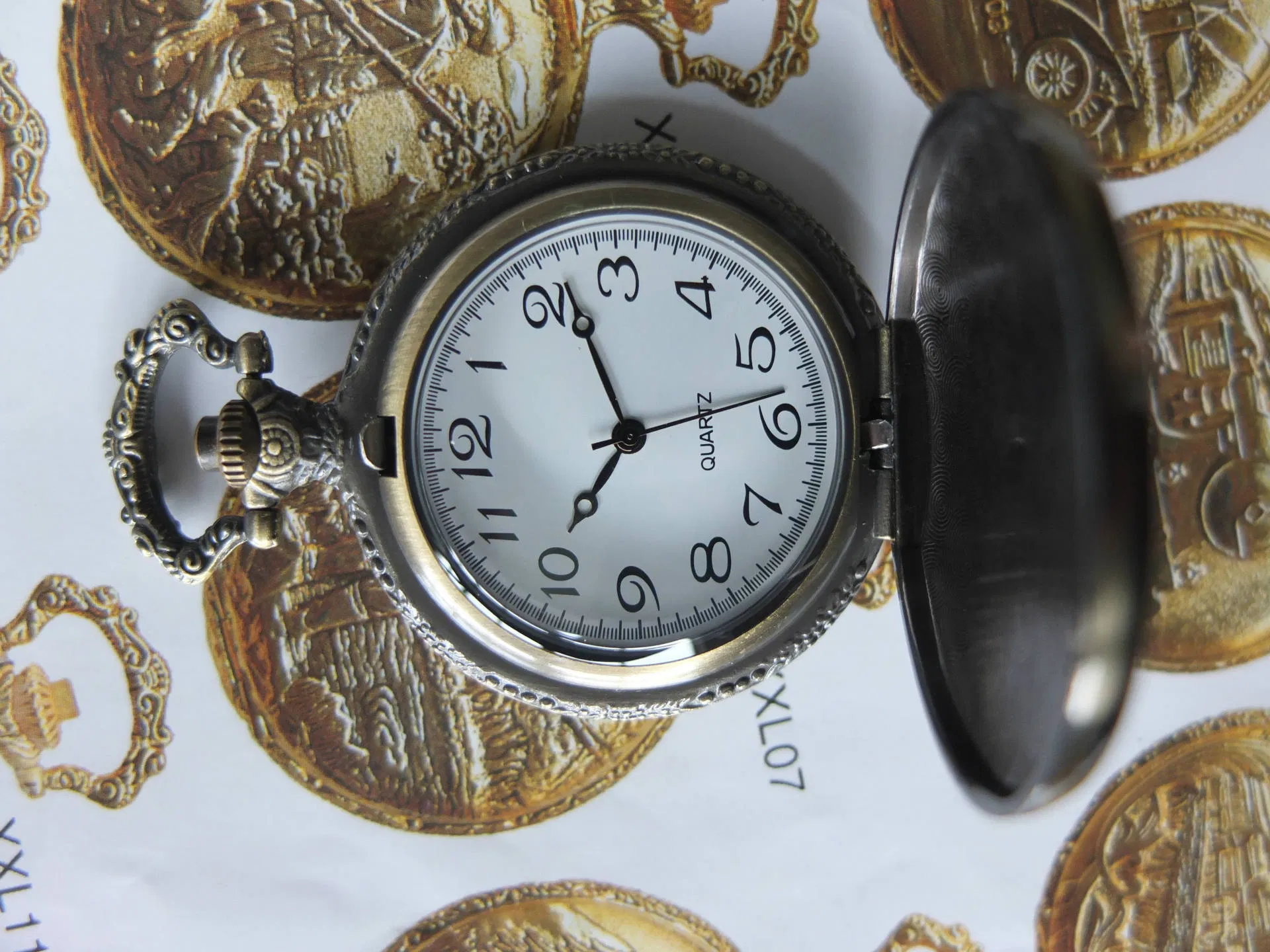 Customized Retro Vintage Pocket Watch for Ladies Men Gift